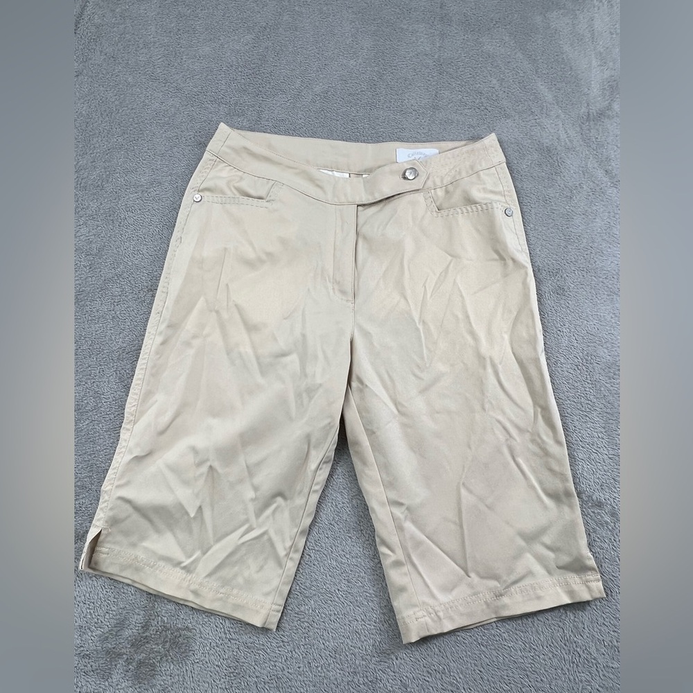 Callaway 2 Beige Women's Golf Shorts